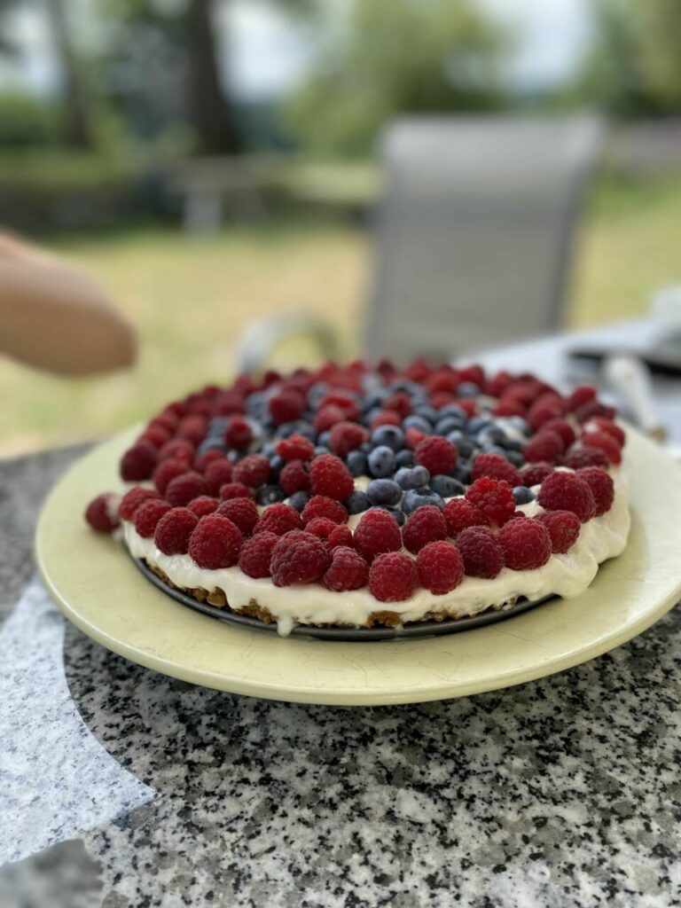 Les goûts et les bonheurs de l’été ! 3 Cheesecake aux framboises et cassis
