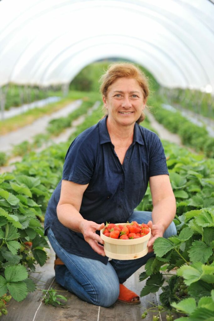 Les goûts et les bonheurs de l’été ! 1 Christelle nous présente ses fraises